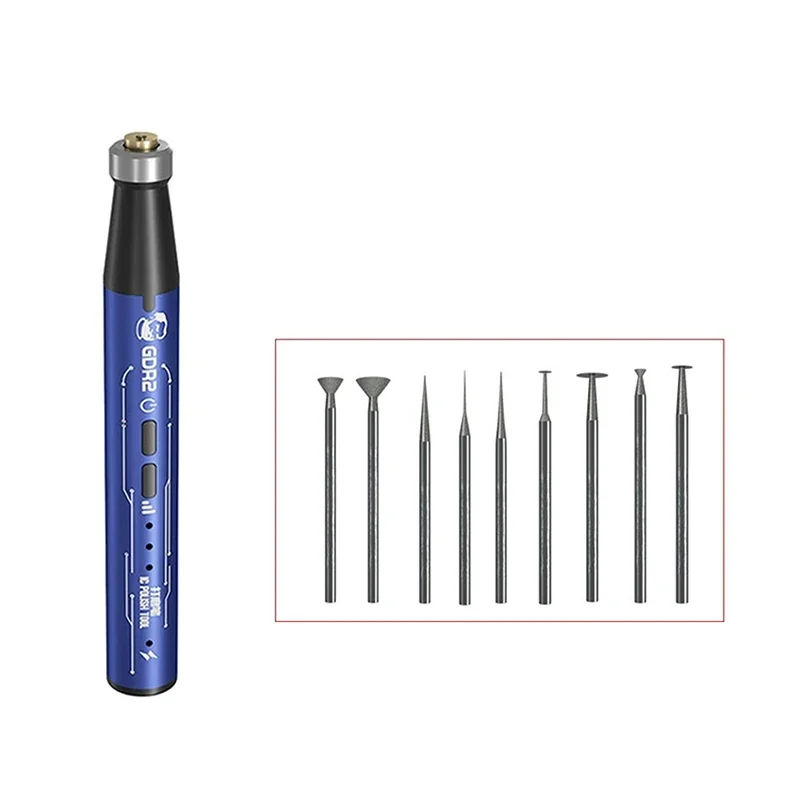 

1 Set Phone Repair Motherboard PCB IC CPU Cutting Polishing Pen Tool For MECHANIC GDR2 Multi-function Electric Polishing Pen