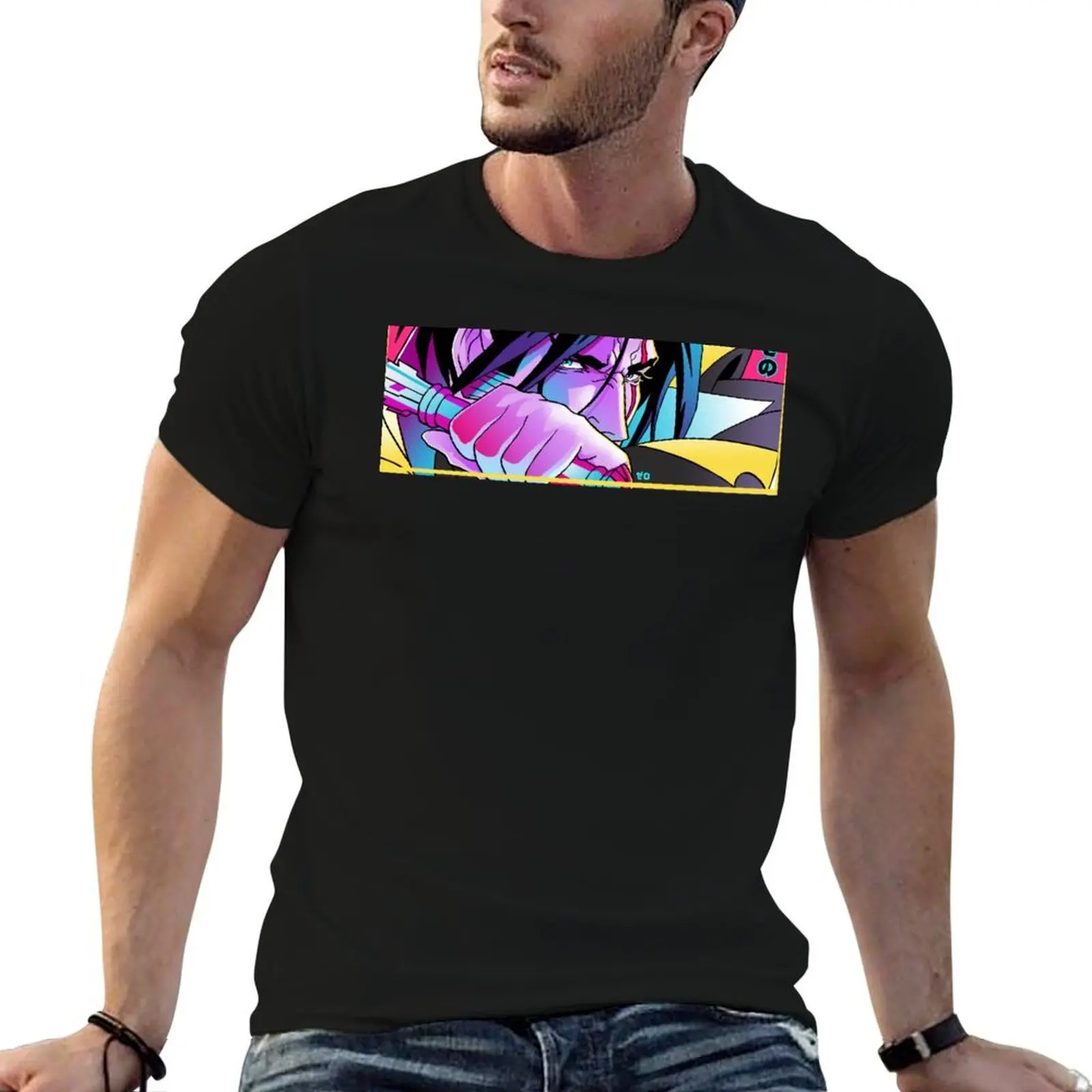

Japanese Anime Mask Trevor Belmont of Castlevania Season 3 T-Shirt cotton t shirt man funny t shirts dark humor T-Shirt