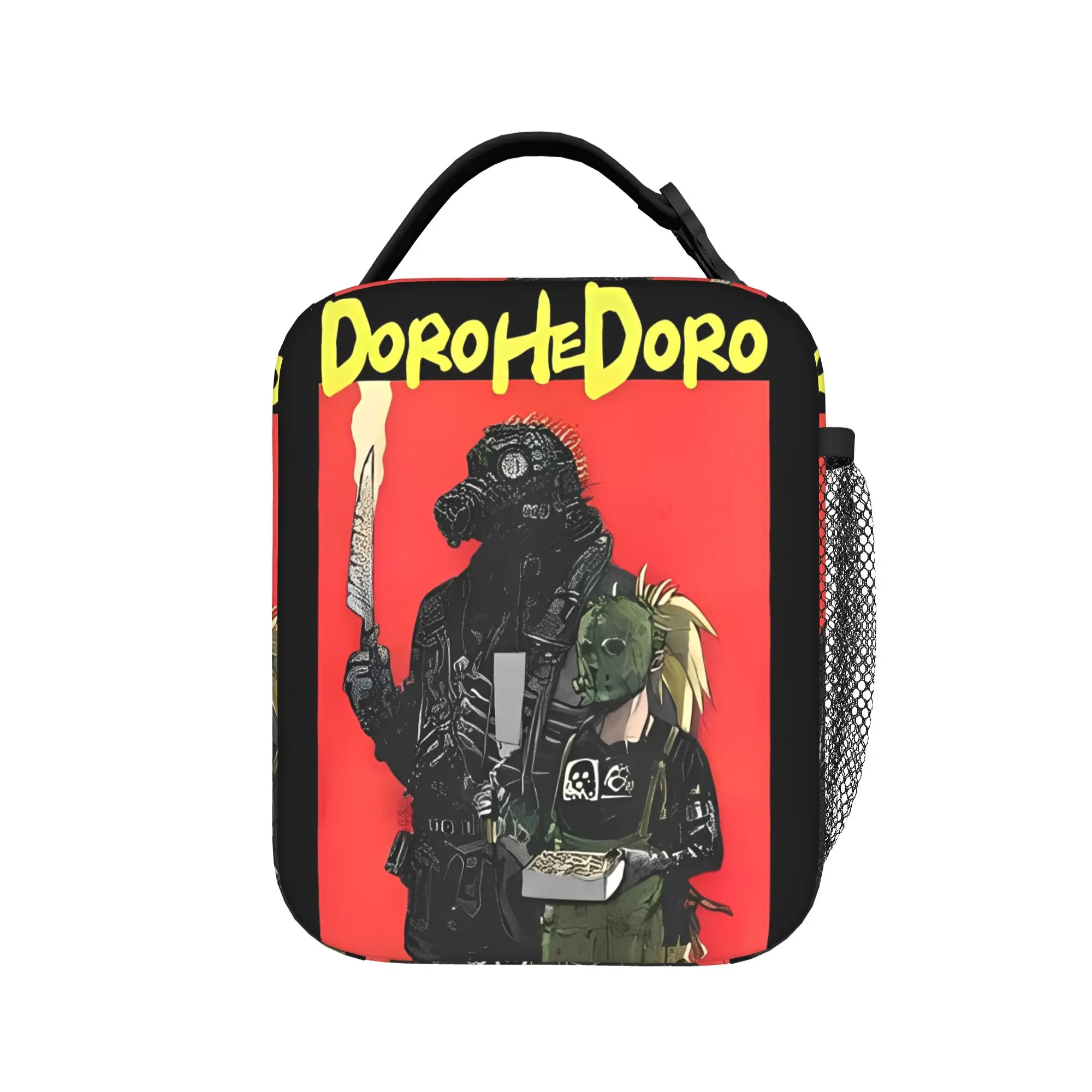 Dorohedoro  Insulated Lunch Bags High Capacity Science Fantasy Reusable Cooler Bag Lunch Box Tote Work  Travel Food Bag