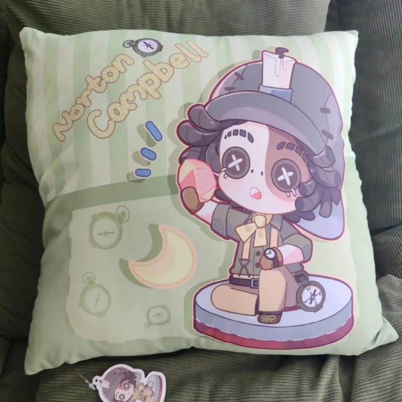 Echte Identiteit V Game Perifere Home Series Polyestervezel Q-versie Knuffelkussen Onzichtbare rits Kawaii Vriend Verjaardagscadeau