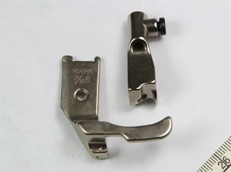 5PCS 10795K / 10796K 3/16B LONG PRESSER FOOT FOR HIGH HEAD LEATHER SEWING MACHINE