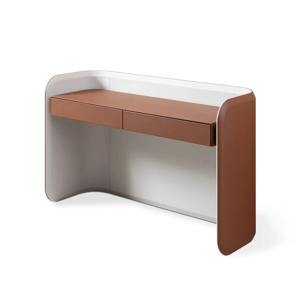 Bedroom Vanity Table Modern Minimalist Italian-Style Makeup Desk for Small Spaces Set
