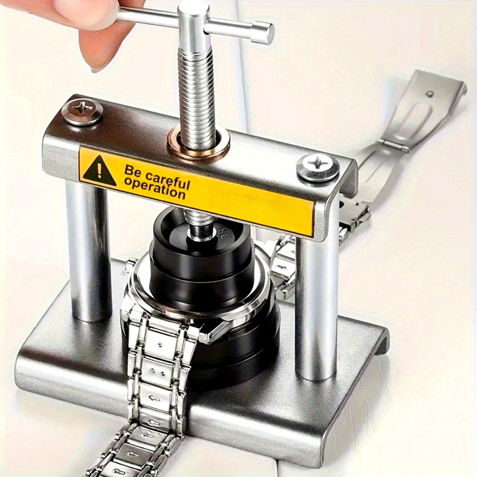 

Professional Watch Press Set - 12/18pcs Watch Back Case Closing Tool & Fitting Dies for Watch Repairing for Ideal Gift Choice