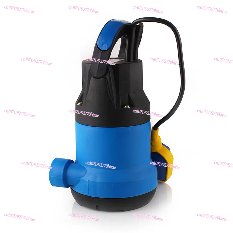 Corrosion-Resistant Chemical Submersible Pump, Acid & Seawater Resistant Plastic Sewage Pump, 220V Anti-Corrosion Drainage Pump