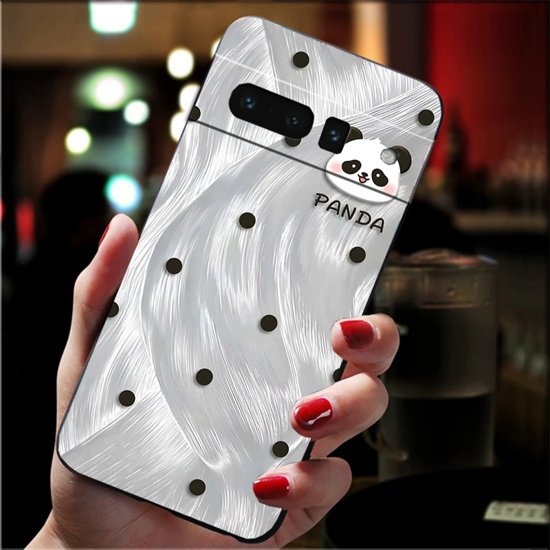 

Cartoon Animal Tulip Flower Bow Bear Panda Cat Phone Case For Google Pixel 10 9 Pro XL 9A 8 7 6 Pro Pixel 8A 7A 6A Pixel 8 7 6 5