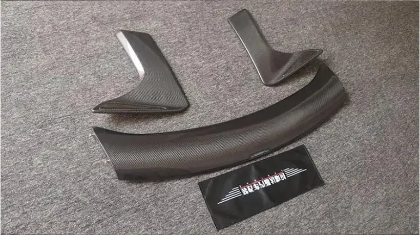 REAL CARBON FIBER REAR WING TRUNK LIP ROOF TOP SPOILER FOR MINI F54 CLUBMAN COOPER S/JCW DUELL STYLE