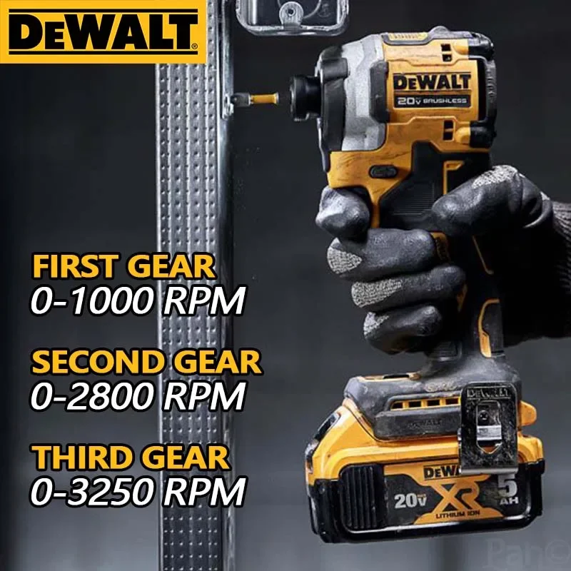 DEWALT DCF850 wireless lithium battery brushless compact impact screwdriver electric drill