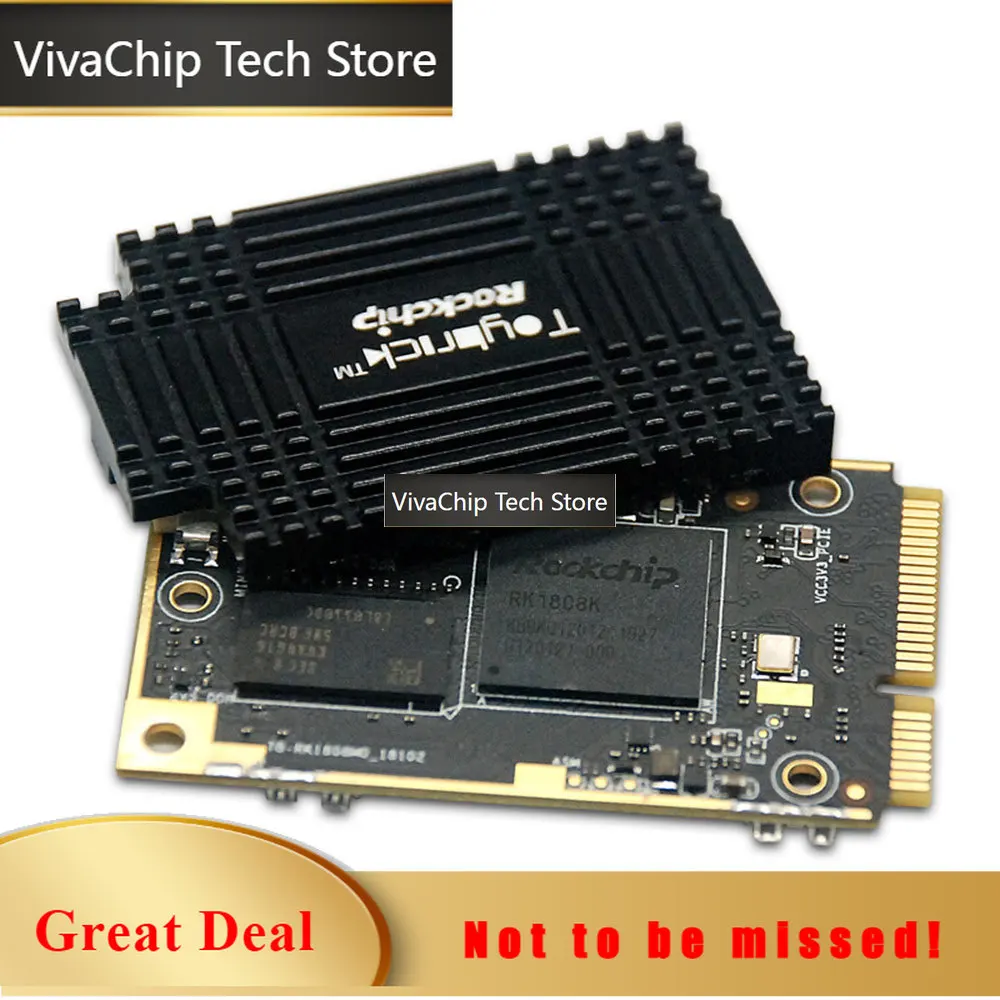 VivaCTTB-RK1808M0 Mini-PCIe Neural Network Computing Card AI Artificial Intelligence