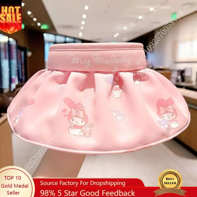 

Kuromi Sanrio Summer Children's Sun Protection Hat, Boys' and Girls' Sun Hat, Open Top UV Sun Hat for Babies