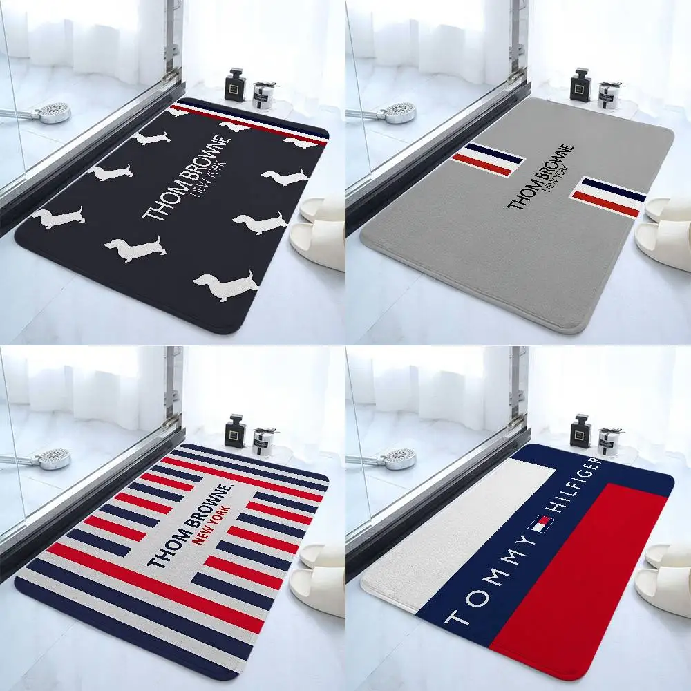 

Fashion T-tome B-browns Floor Bathroom Absorbent Simple Door Dirt-resistant Home Kitchen Foot Entry