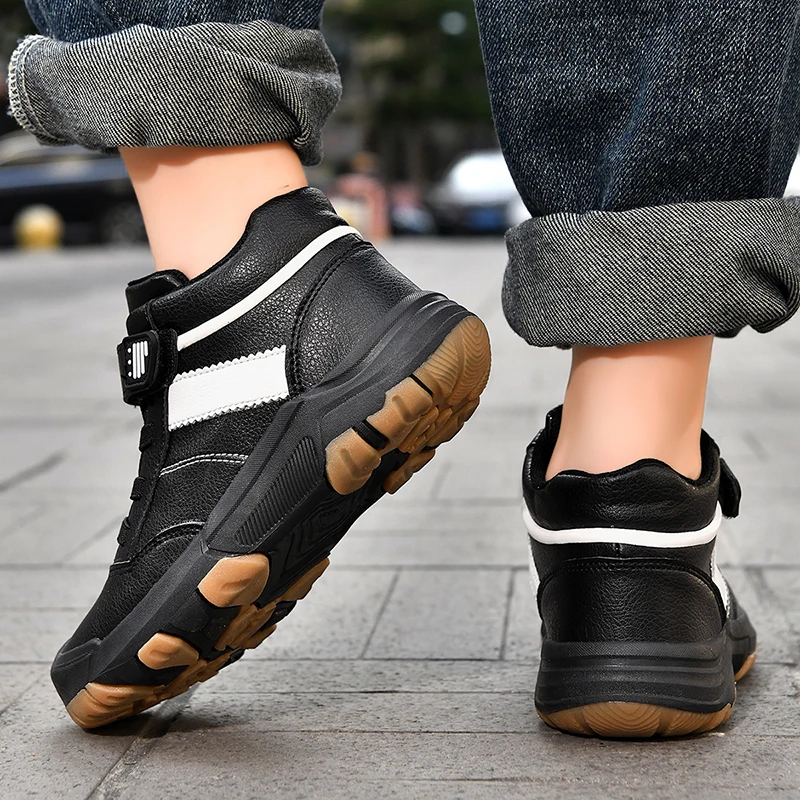 

New Children Sneakers Child Shoes High-Quality Durable Light Breathable Soled Anti-Slip Trainer Children Basketball Kids Shoe 12