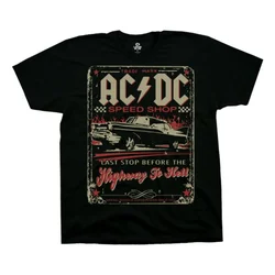 Summer AC PWRDUP Live DC Print Tshirt Graficzne koszulki Mężczyźni Kobiety Bawełna Hip Hop Moda Ponadwymiarowe koszulki dziecięce Odzież 2024