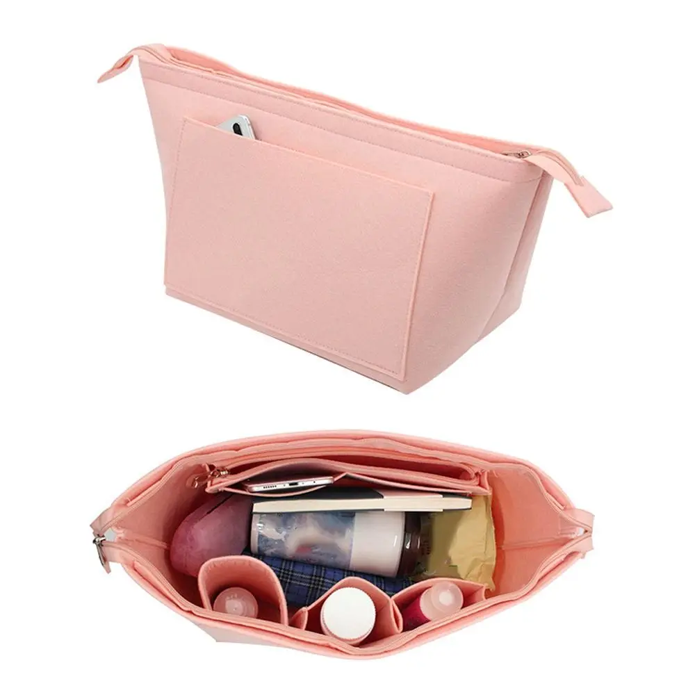 Portable Travel Bag Insert Pouch Handbag Insert Bag Felt Insert Bag Inner Bag Purse Liner For Longchamp Bag