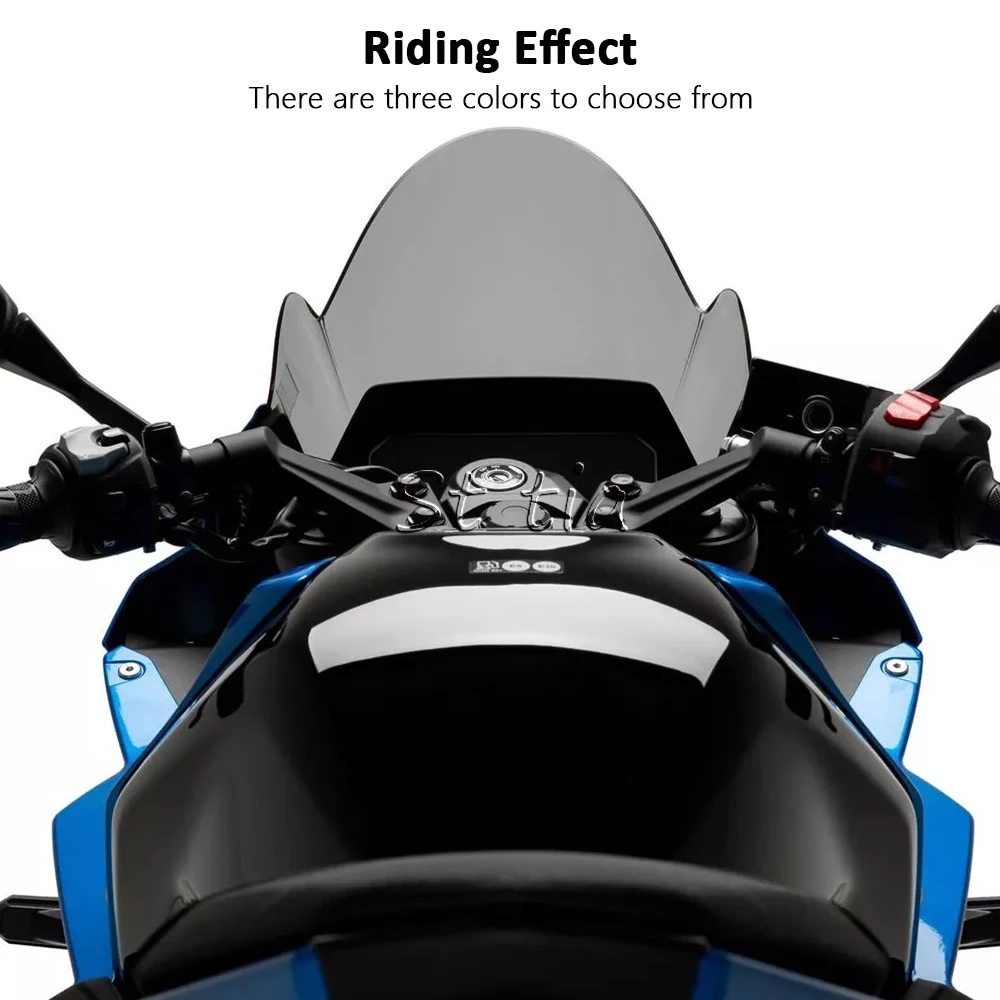 New Accessories For Suzuki GSX-8R GSX 8R GSX8R 2024 2025 Motorcycle Front Spoiler Windshield Wind Deflectors