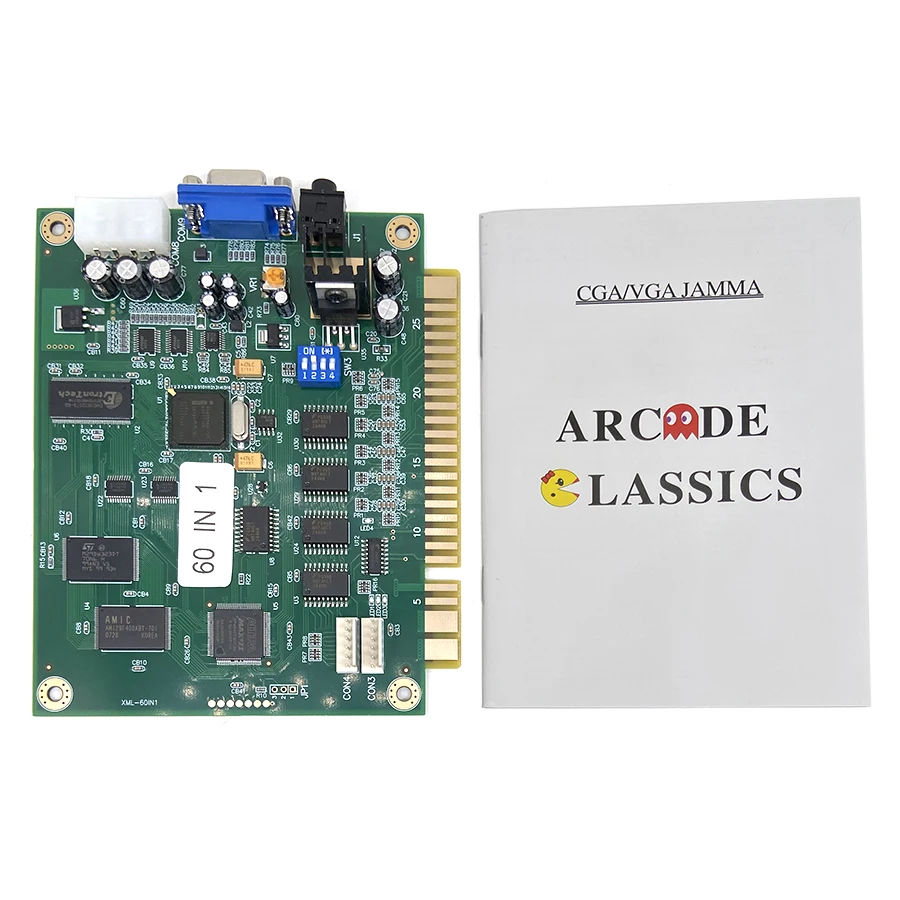 Classic Jamma PCB Multi Game Board for Horizontal or Vertical