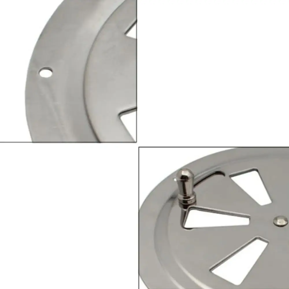 316 Stainless Steel Boat Air Vent Polished Stainless Finish Anti-corrosion Ventilation Plate Long-Lasting Performance