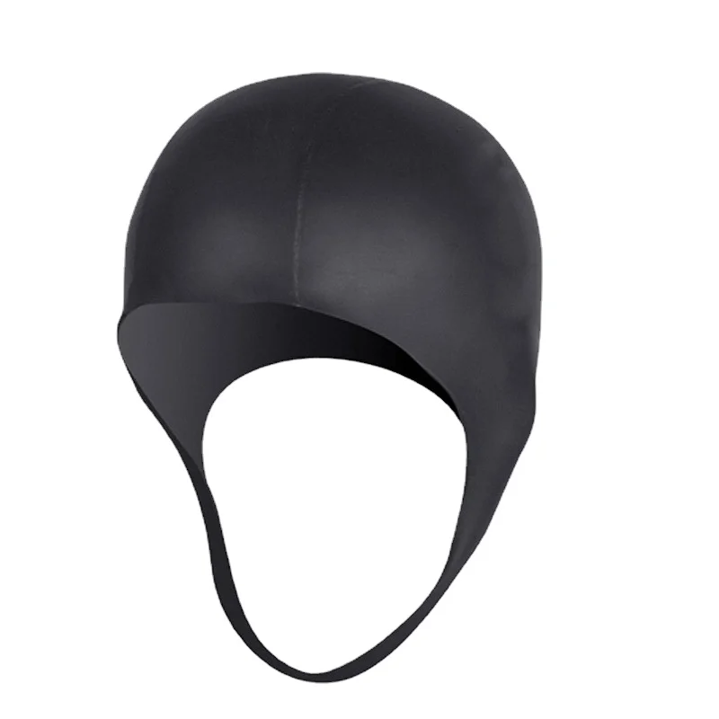 3MM Leather Skin CR Super Elastic Diving Head Cover Diving Cap Cold Insulation Outdoor Swimming Head Cover