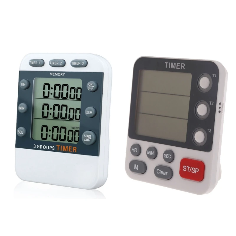 Easy to Read Digital Timer, 3 Channels, Simulation Tool