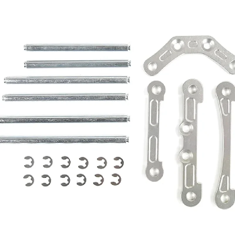 CNC Alloy Bolt Positional Sheet Hinge Pin Suspension Pivot Axle Pin Kit fit HPI Baja 5B 5T 5SC King Motor Truck