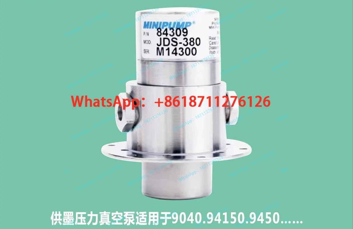 Inkjet printer ink supply pressure vacuum pump 90409450 ink supply pump solvent pump