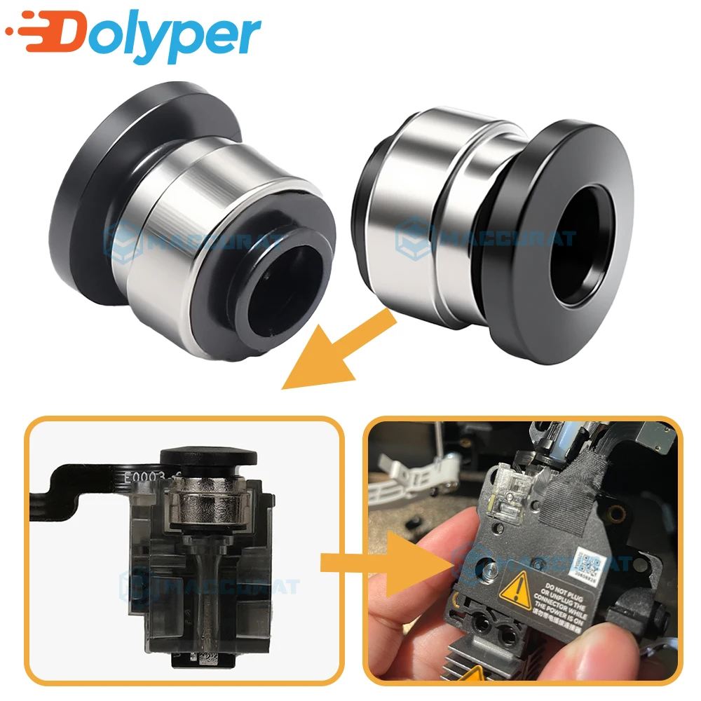 10/20/50 Stück für Bambu Lab 3D-Drucker Hall Switch Connector P1s/P1P/X1c/X1/X1E PTFE-Schlauch 3D-Drucker-Anschluss PTFE-Schlauch 4 mm – Detail 3