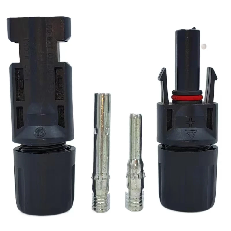 5-6mm² 1000/1500V 30/50A PV0 Solar Connector, Waterproof Panel Mount Accessories, Standard Solar Parts for Solar Energy PV Syste