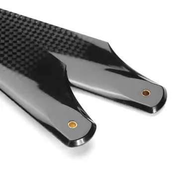 XAERO 325mm 3K碳纖維主旋翼槳葉 純黑色 適用於Align T-REX 450 450L 450 Pro DFC直升機遙控零件 10 最佳銷售 霸王龍 450 - №7