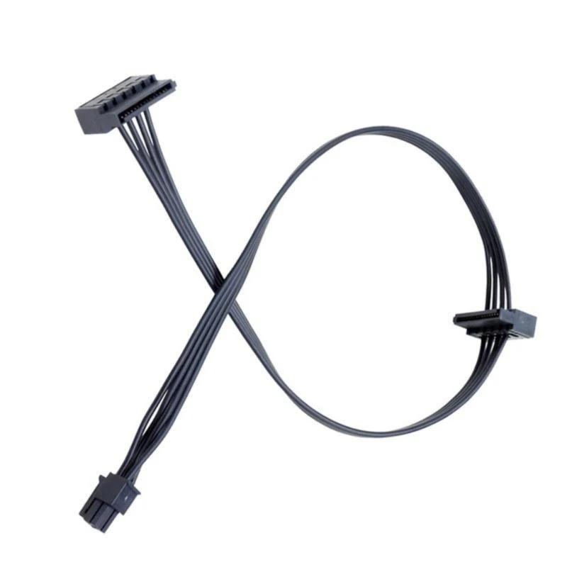 D0UA MAINBORD MINI 4pinから15pin SDD電源ケーブルダブル15pinプラグアダプター