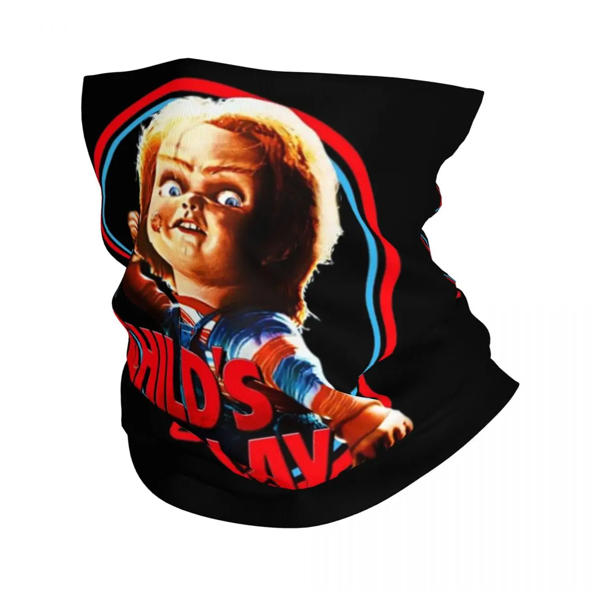 Good Guys Child's Play Chucky Bandana Neck Cover Printed Wrap Scarf Multi-use FaceMask Hiking Fishing For Men Adult Washable