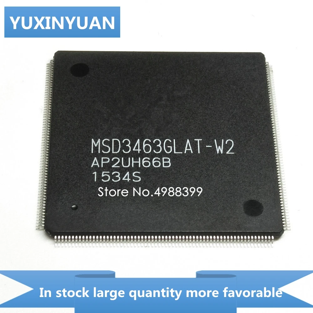 1PCS  MSD3463GLAT-W2  MSD 3463GLAT  MSD3463GLAT W2 QFP216 YUXINYUAN