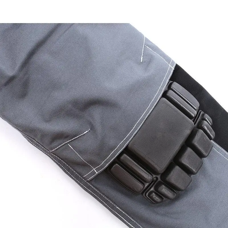 Multi-pockets Casual Cargo Work Pants Man Mechanic Working Pants Polycotton Trousers Wear-resistance