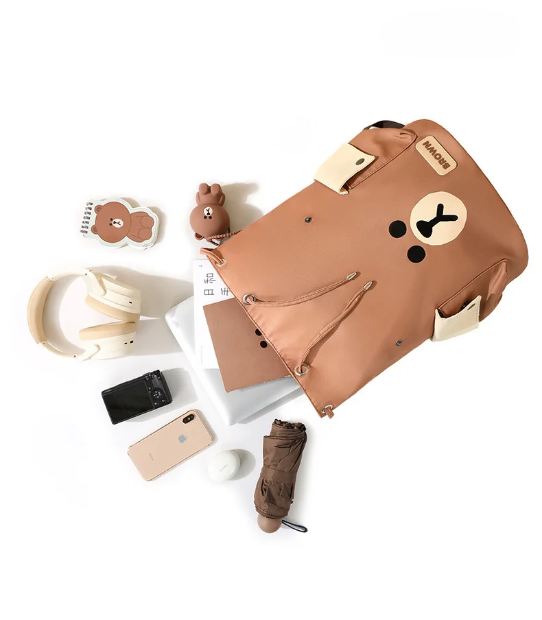 Backpack Student Schoolbag Women's Ins Style Travel Leisure Canvas Large Capacity Backpack