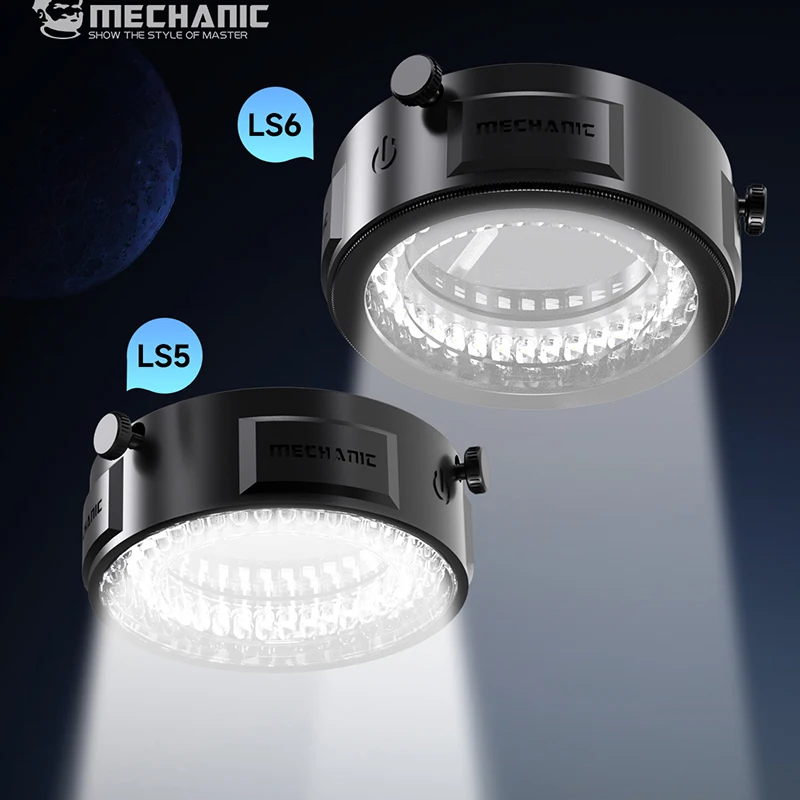 Mechanic LS5 LS6 Microscope Ring Light Source 84 High-brightness Plug-in LED Lamp Beads Ring Lamp for Stereo Microscope
