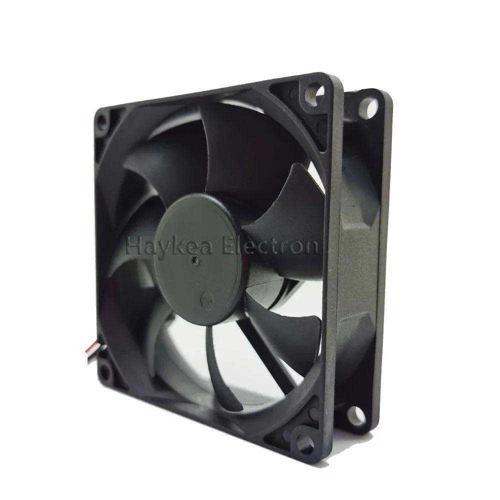 Ventilador cuadrado de servidor de 3 cables DA08025B12UR DC 12V 0.5A 80x80x25mm