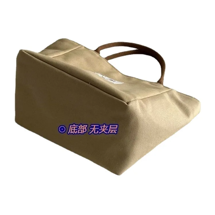 2022 Original homemade Japanese bucket Tote canvas bag simple and versatile literature portable bag female wholesale