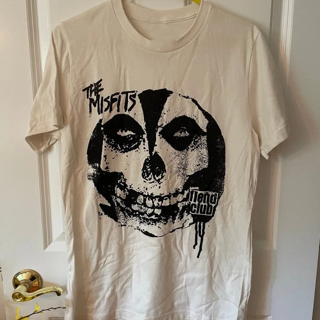 Misfits Medium T shirt, Misfits Fiend Club T-shirt Skull Graphic tee