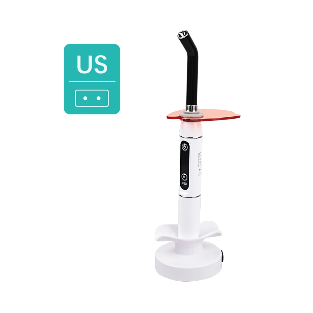1 Set Tandheelkundige Draadloze LED Curing Light Uithardbare Hars Mondhygiëne Draadloos Apparaat Denspay Led Tandheelkundige Fotopolymerisator Lamp - afbeelding 1