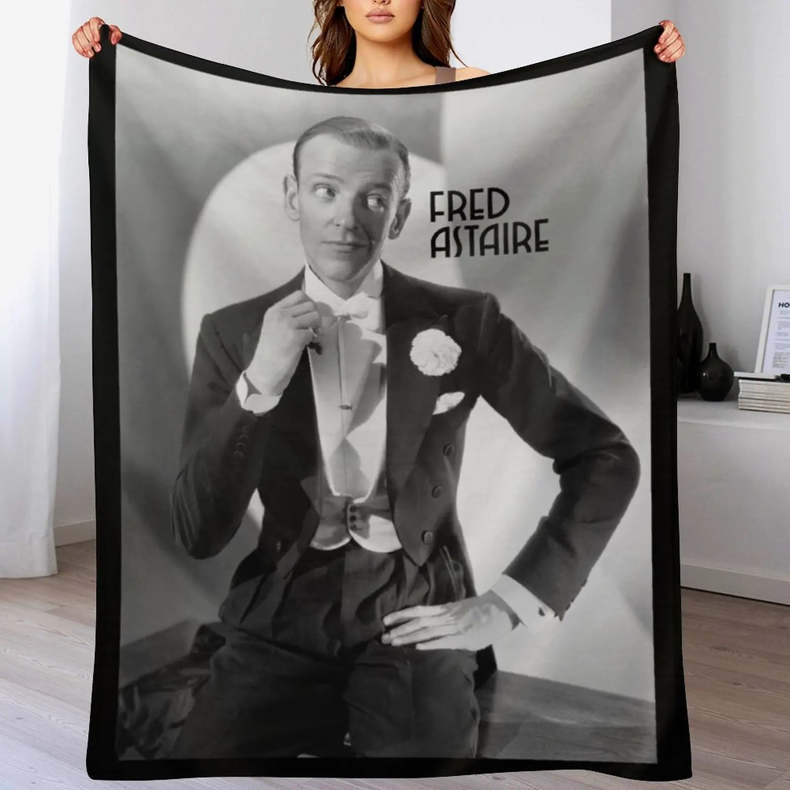 Fred Astaire Throw Blanket