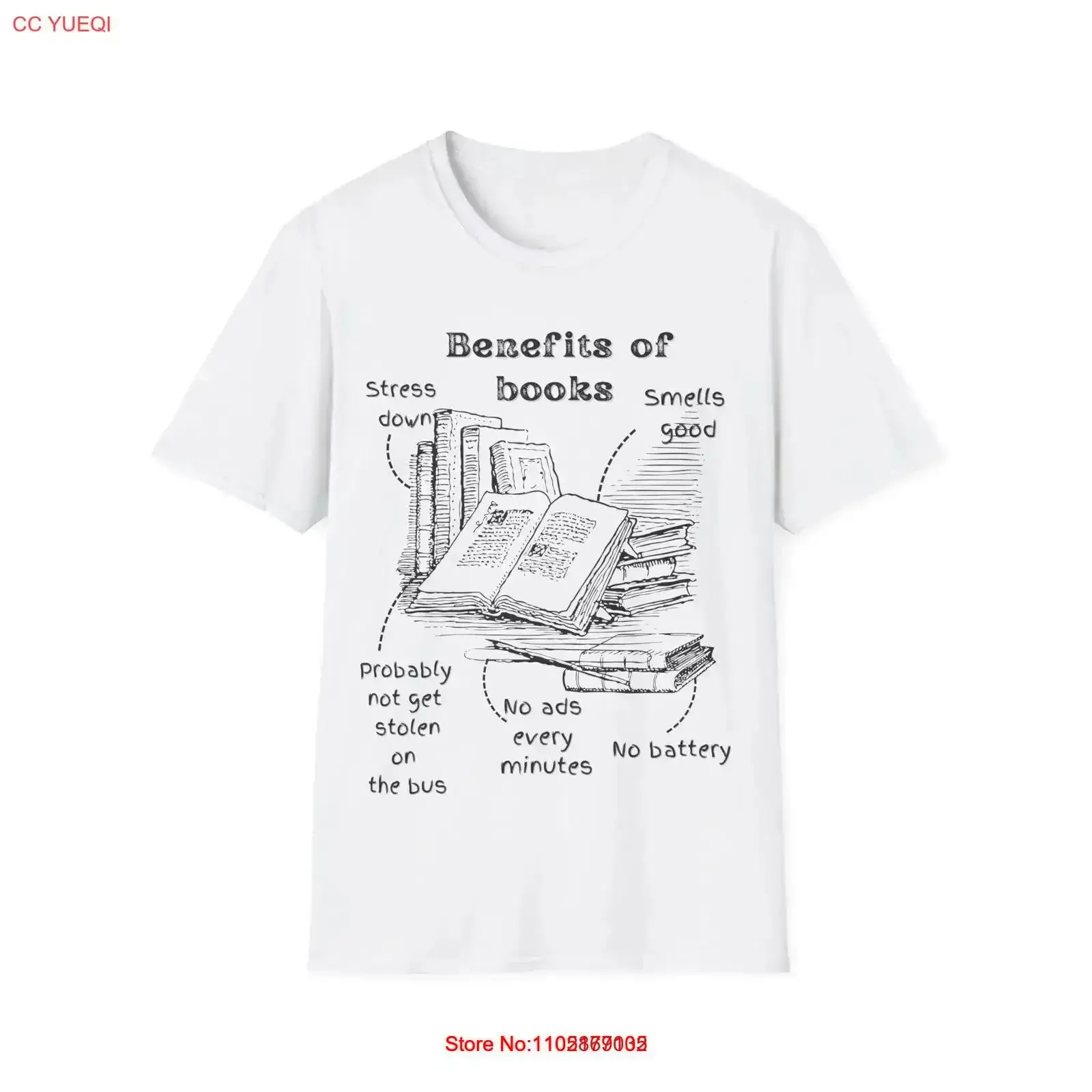 فوائد الكتب القراءة عيد ميلاد صديقها سوفت ستايل تي شيرت خمر غسلها لينة تنوعا أوم مريحة عادية خمر