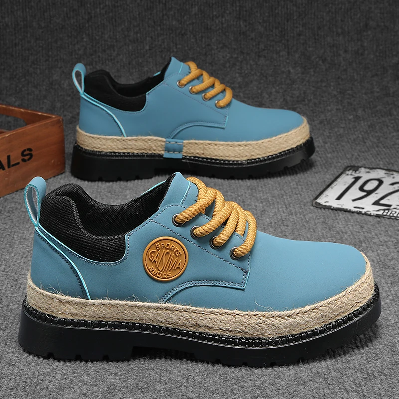 

Мужские рабочие кроссовки, уличная спортивная обувь на платформе, модная удобная обувь для скалолазания, мужские осенние треккинговые кроссовки для мужчин