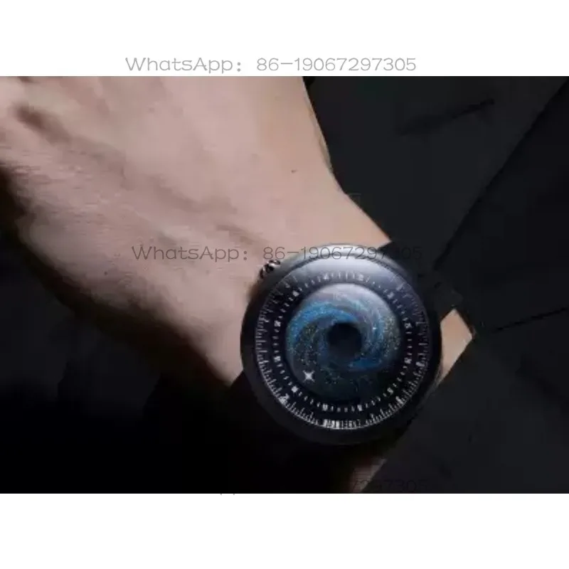 Blue Planet II Black Star Mechanical Watch Black Label Co-branded Men's Watch