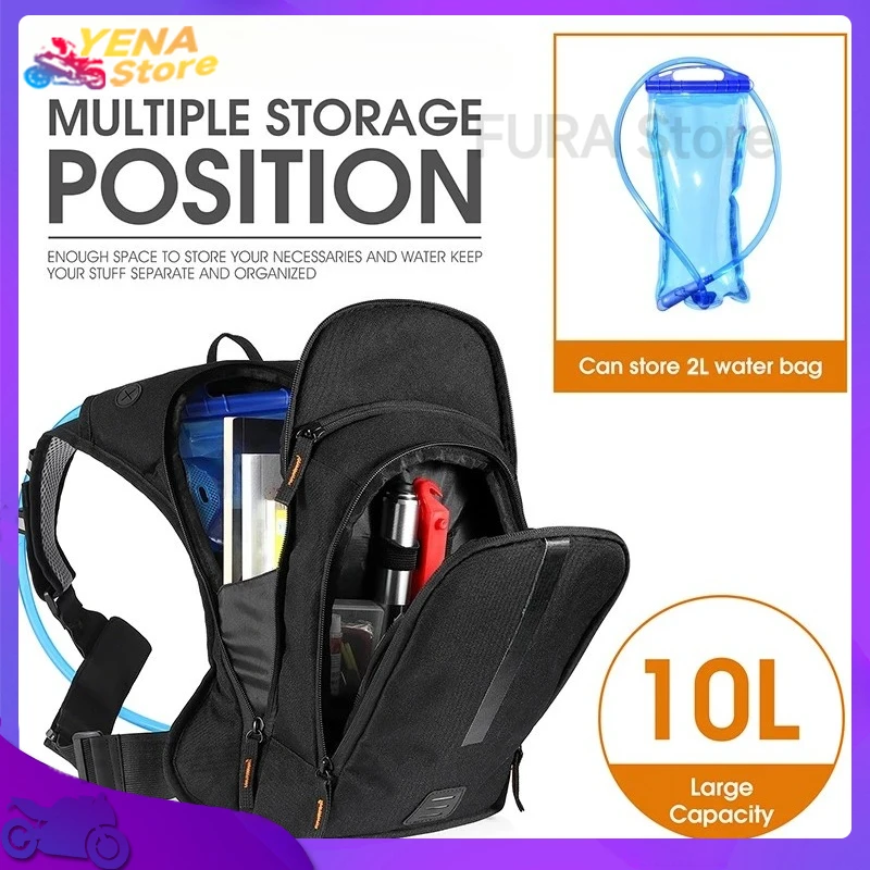 

Ultra-light cycling backpack, 10L sports water bag backpack, ergonomic mountain bike, road bike water bag, outdoor climbing bag