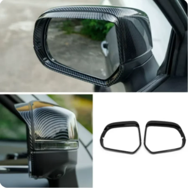 

Exterior Accessories Rearview Mirror Rain Shield Protective Cover Trim 2PCS/SET For Great Wall HAVAL H5 2023 2024