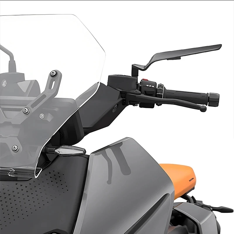 Motorrad CNC Windflügel-Rückspiegel mit CBR-Logo Universeller Motorrad-Seitenspiegel – Detail 6