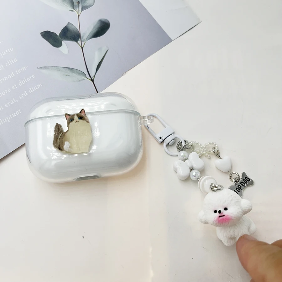 Cute dogs Case for EDIFIER X5 Pro X5evo x1evo x3 Pro Lolli pro5 /comfo clip Case Silicone earphone Cover