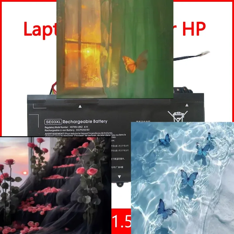 

Аккумулятор SE03XL для HP Pavilion 14-AL000 14-AV000 Series: 14-AL061NR 14-AL001LA 14-AL062NR 14-AL015NA 14-AL009LA 14-AV003LA