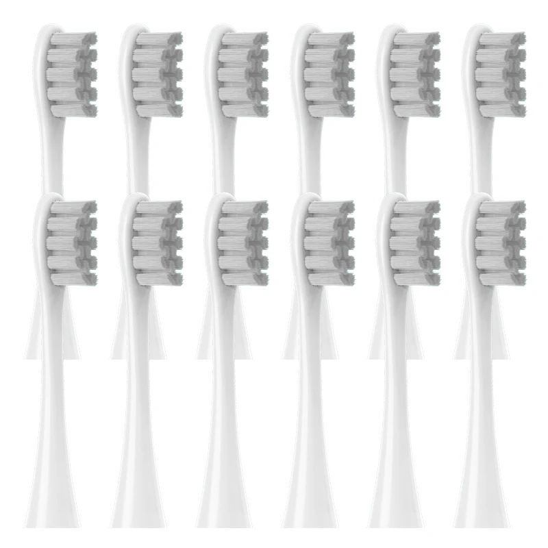 12 Ersatzbürstenköpfe für Oclean X/ X PRO/ Z1/ F1/ One/ Air 2/SE Sonic Electric Zahnbürste DuPont Weiche Borstendüsen