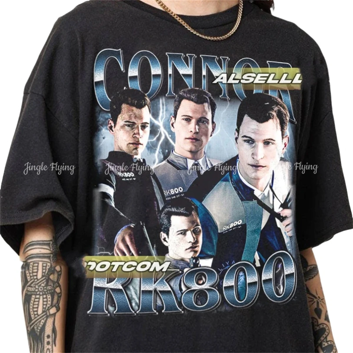 Limited Connor Rk800 Vintage Shirt Gift For Woman And Man Premium Unisex T-shirt