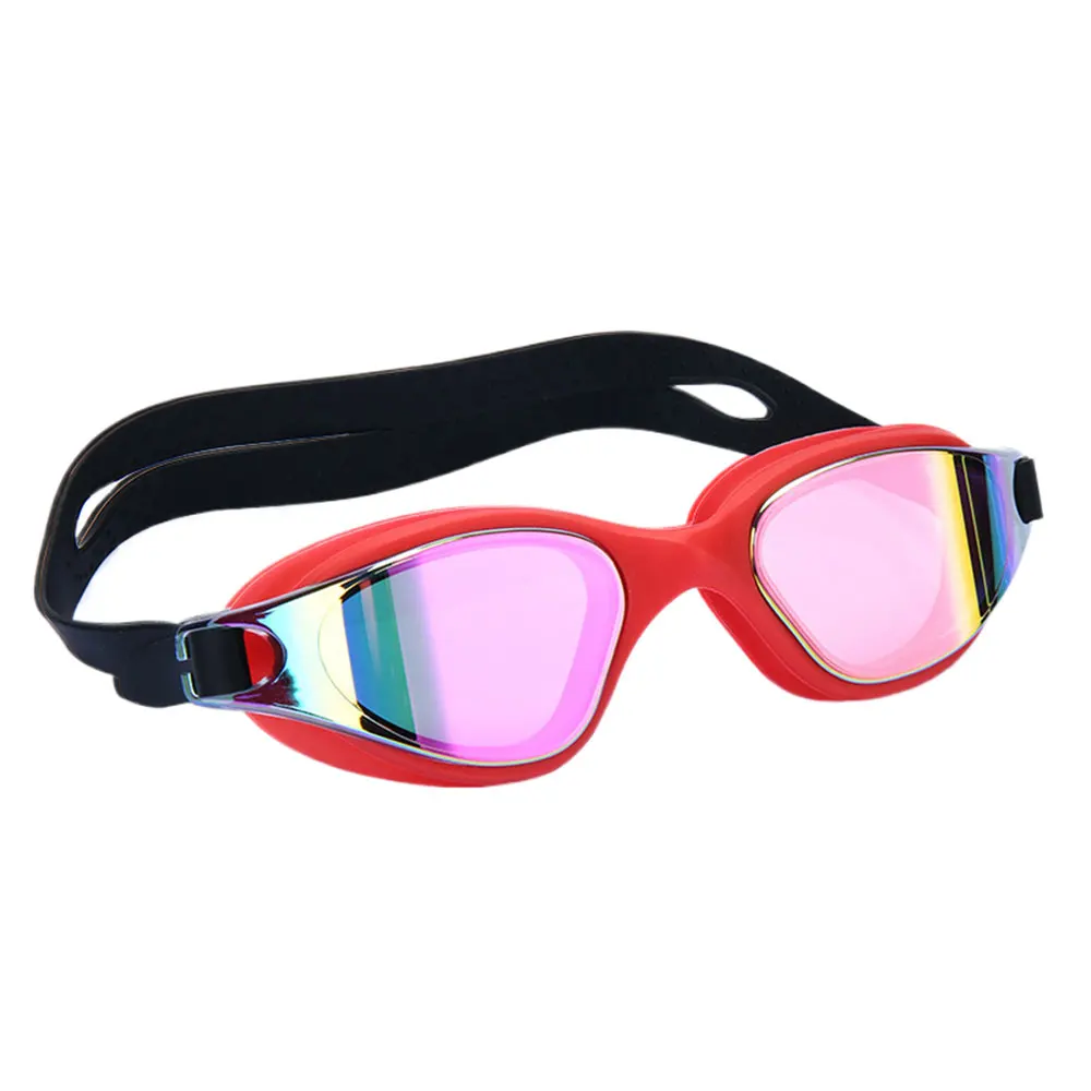 Unisex-Schwimmbrille für Erwachsene – Antibeschlag-Schwimmbrille für Männer und Frauen – verstellbare, wasserdichte professionelle Schwimmbrille aus Silikon – Detail 14