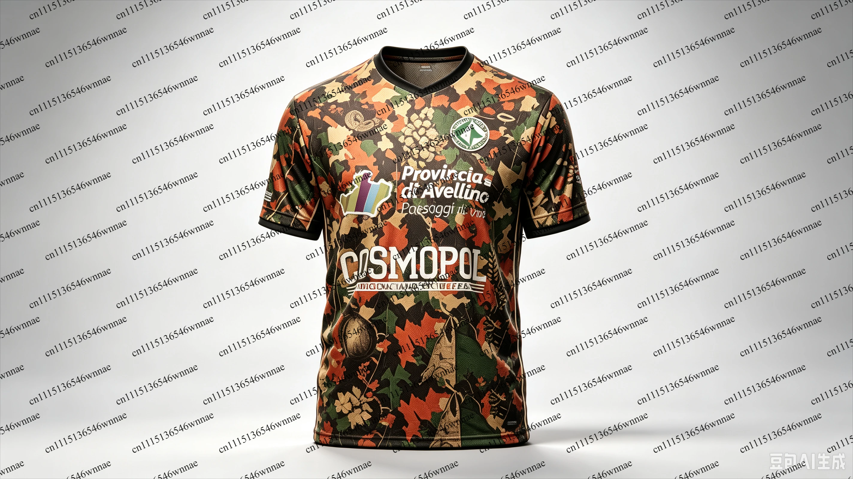 2026 Men Italy Avellino Football Jersey Short Sleeve Adult Fan Version Match Training Sport Soccer Quick drying breathable tee